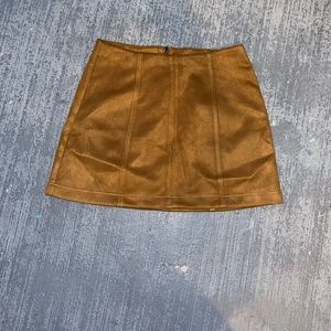 Dark yellow/ orange skirt